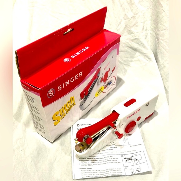 🛍️🧵 SINGER Stitch Sew quick Portable Handheld Sewing Machine model 01663 NWT - Picture 7 of 12